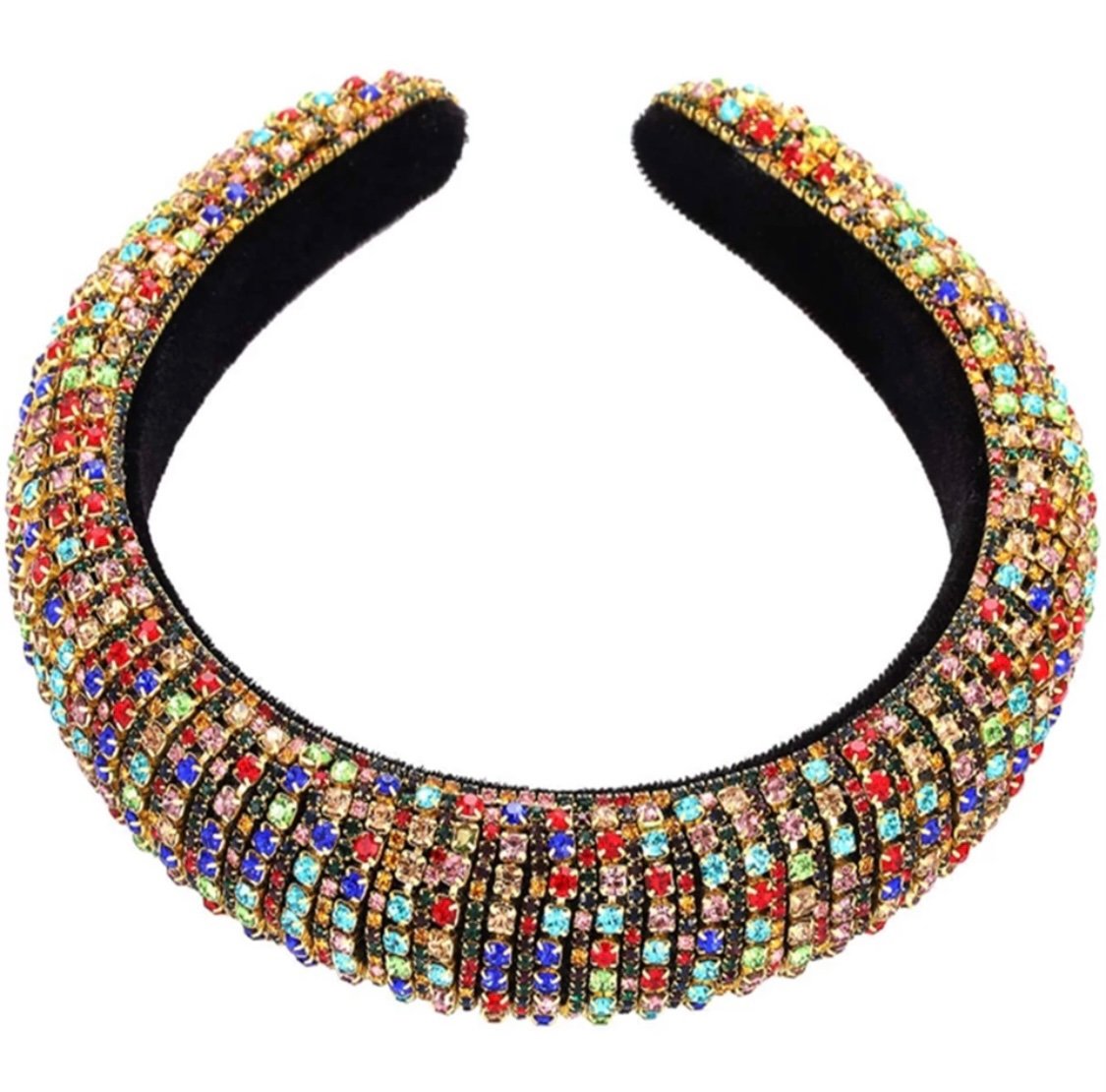 Sisie's Beauty Boutique Colorful Jeweled Headband